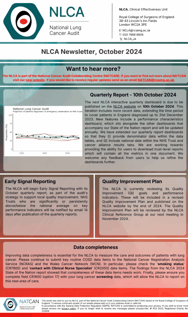 NLCA Newsletter October 2024