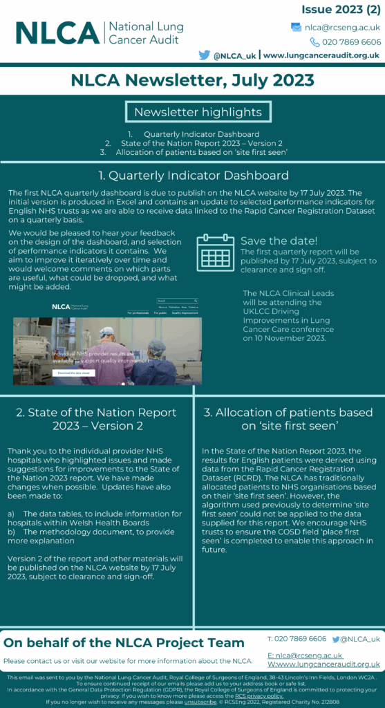 The NLCA Newsletter Issue July 2023