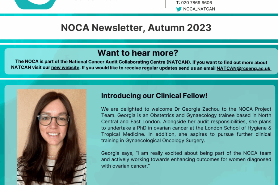 National Ovarian Cancer Audit, Autumn 2023